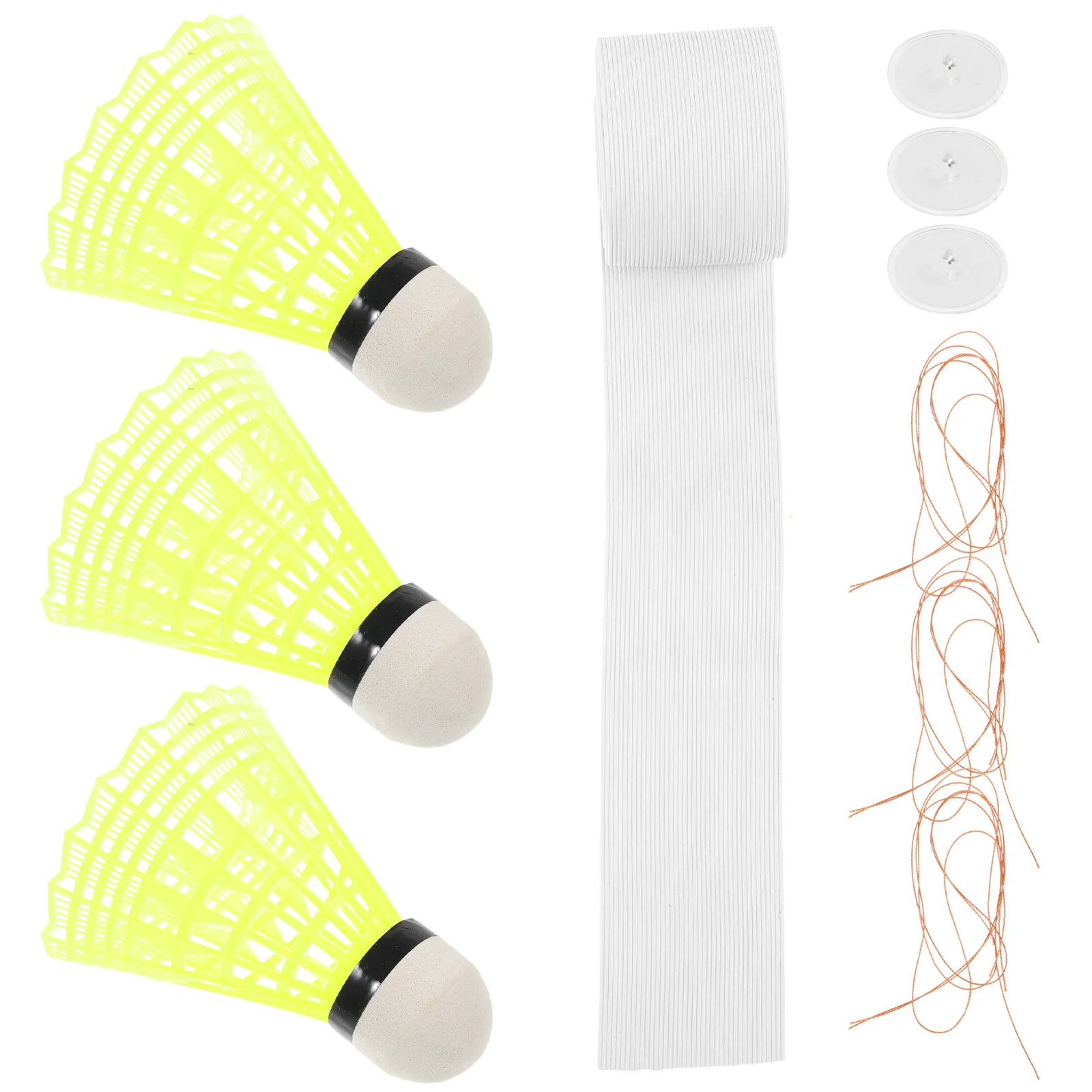 

Badminton Trainer Rebound Tennis Practicing Piece Set Rebounder Equipment Child