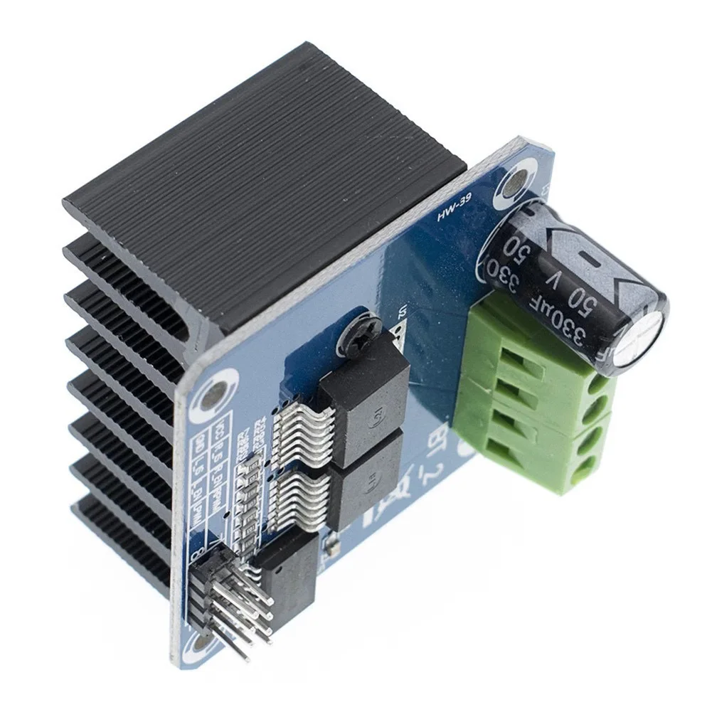 4Pcs BTS7960 43A Arduino 반도체 냉동 전류 제한 제어 드라이버 보드용 고전력 모터 드라이버 모듈