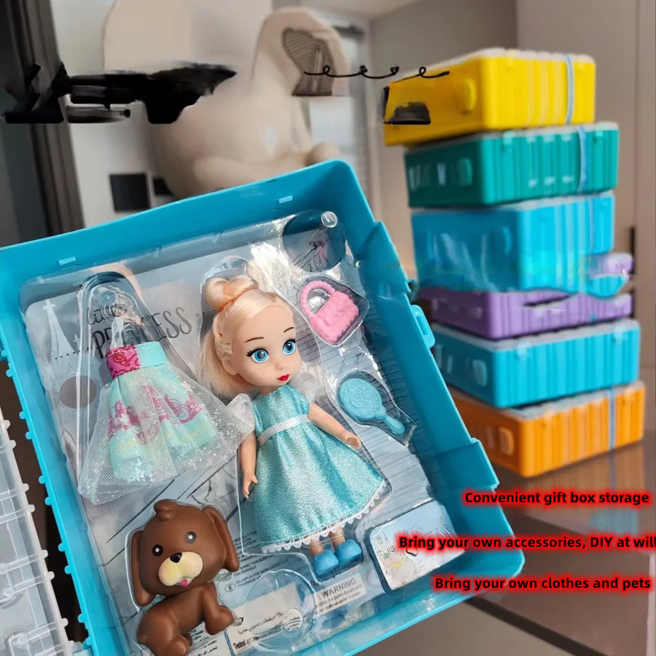 Boneca Princesa Lovely Tipo Frozen Ana - Tekabrinks