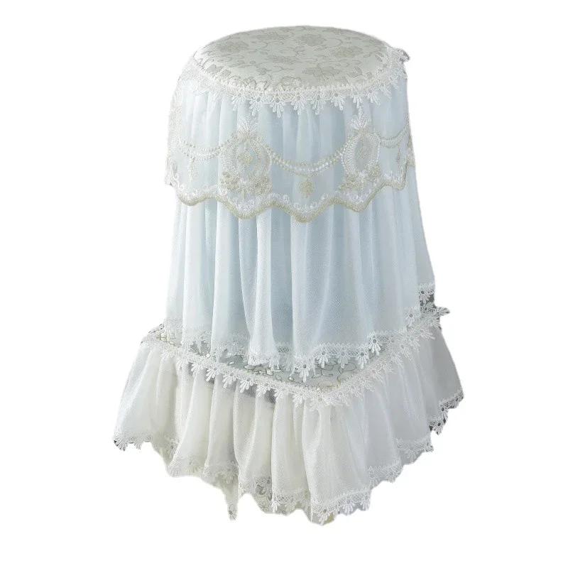 Water dispenser cover dust cover lace water dispenser two-piece set water bucket household bucket