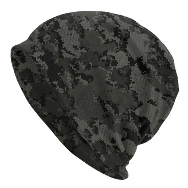 

Blackout Zulu Camouflage Bonnet Hats Cool Knit Hat For Men Women Warm Winter Military Camo Skullies Beanies Caps