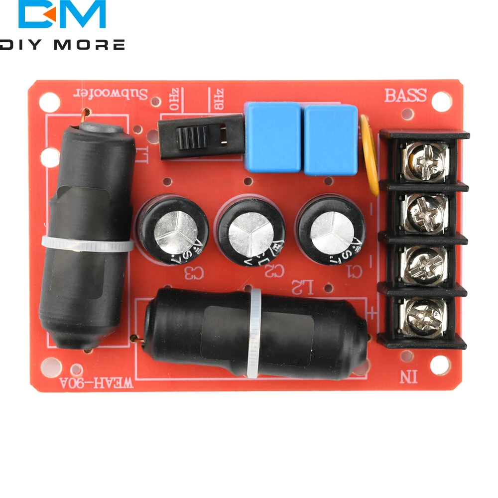 High-Power Bass Speaker Subwoofer Frequency Divider for Home Theater & HiFi Stereo Systems