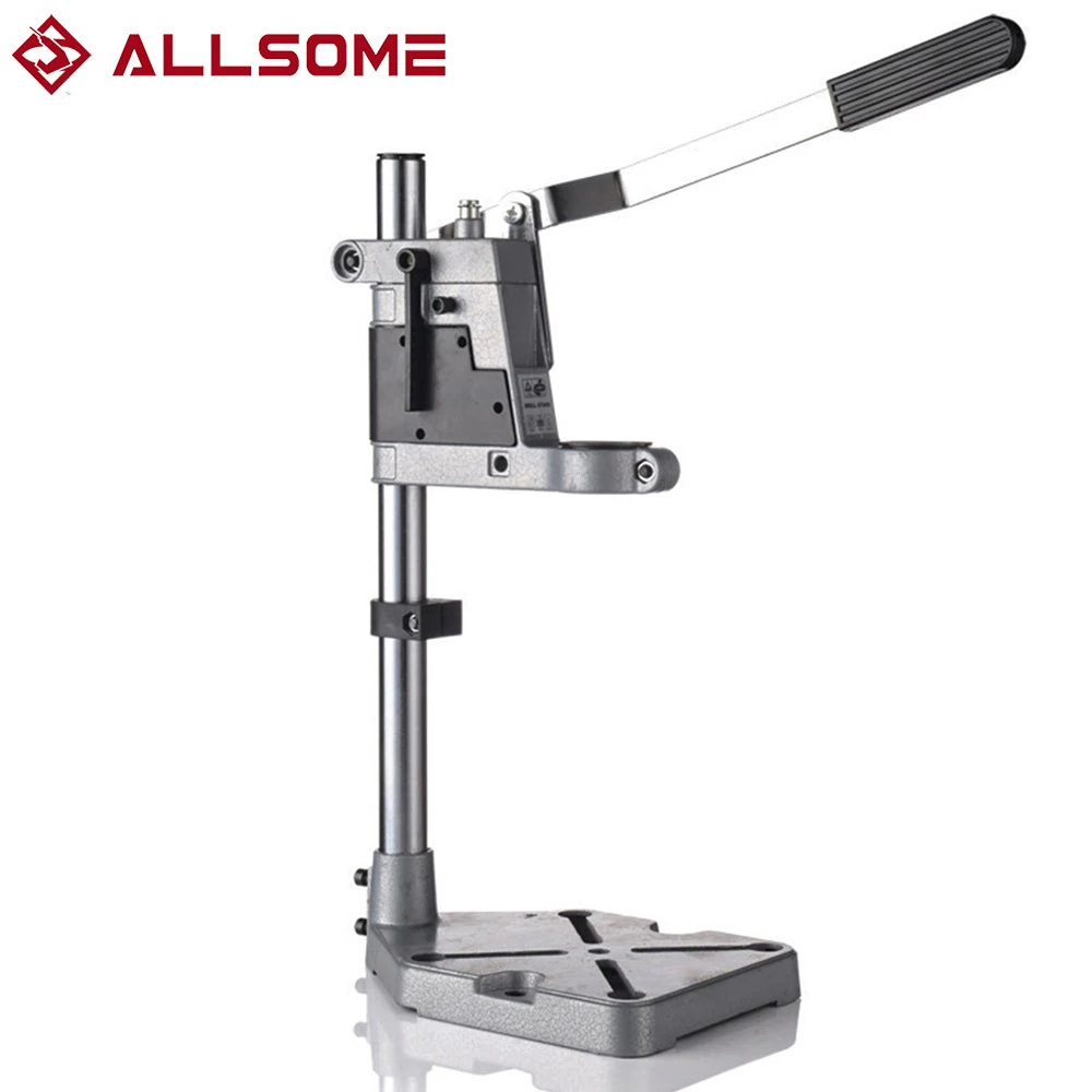 ALLSOME Electric Drill Bracket 400mm Drilling Holder Grinder Rack Stand