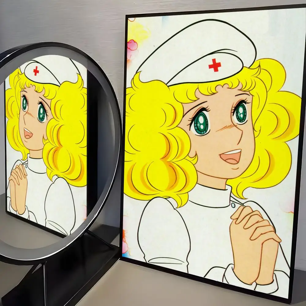 Cartoon Mädchen Süßigkeiten Süßigkeiten Mädchen Nette Poster Zimmer Wand Kunst Dekor Wasserdichte Aufkleber Für Home Bar Schlafzimmer Dekoration – Detail 16