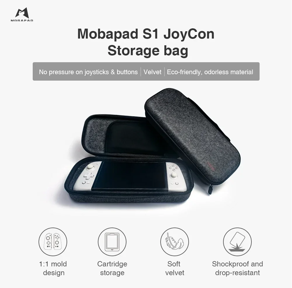 Mobapad H3 보관 가방 Nintendo Switch 용 하드 운반 케이스 Mobapad S1 컨트롤러 용 지퍼 쉘 충격 방지 보호 커버