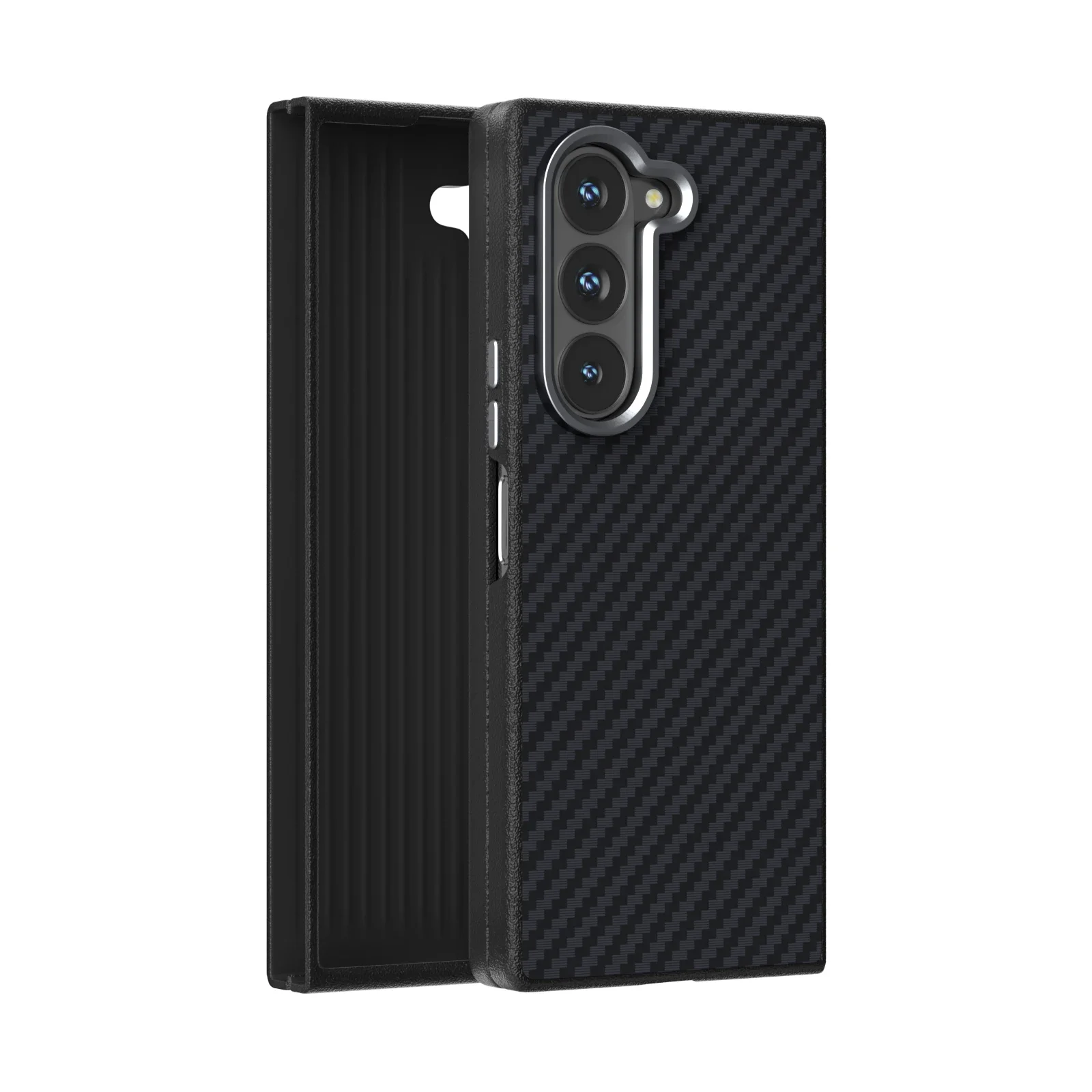 Magsafe Carbon Fiber Case with Hidden Magnetic Wireless Charging