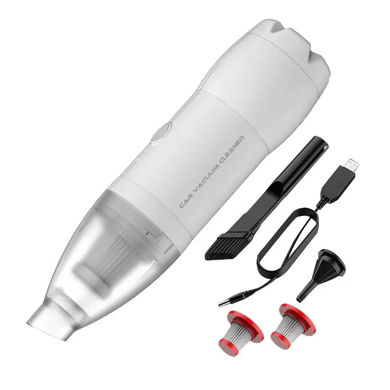 

Car Vacuum Cleaner Car Mini Vacuum Cleaner Cordless Handheld Auto Vacuum Multifunctional Vacuum With Strong Suction For Home