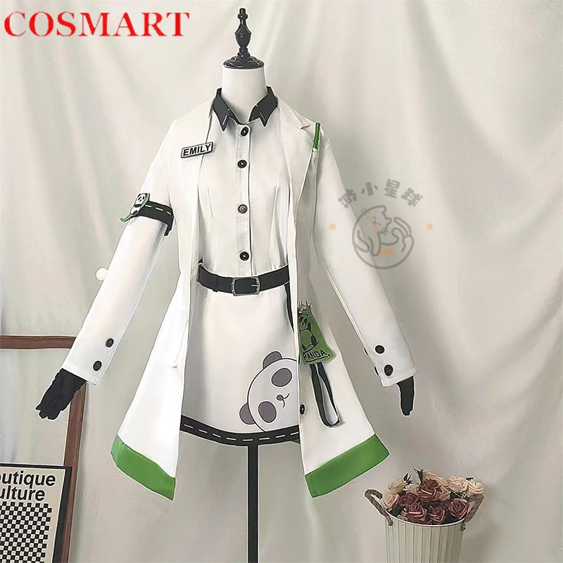 

Identity V Lydia Jones Panda Series Ladies Cosplay Costume Cos Game Anime Party Uniform Hallowen Play Role Clothes Clothing