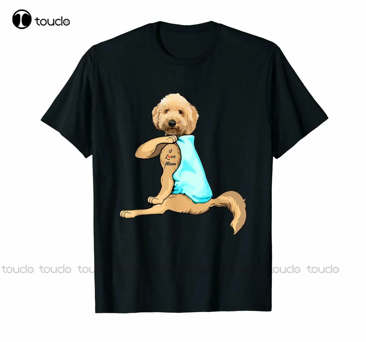 

Funny Dog Goldendoodle I Love Mom Gift Tshirt Hawaiian Shirts For Women Custom Aldult Teen Unisex Digital Printing Tee Shirts