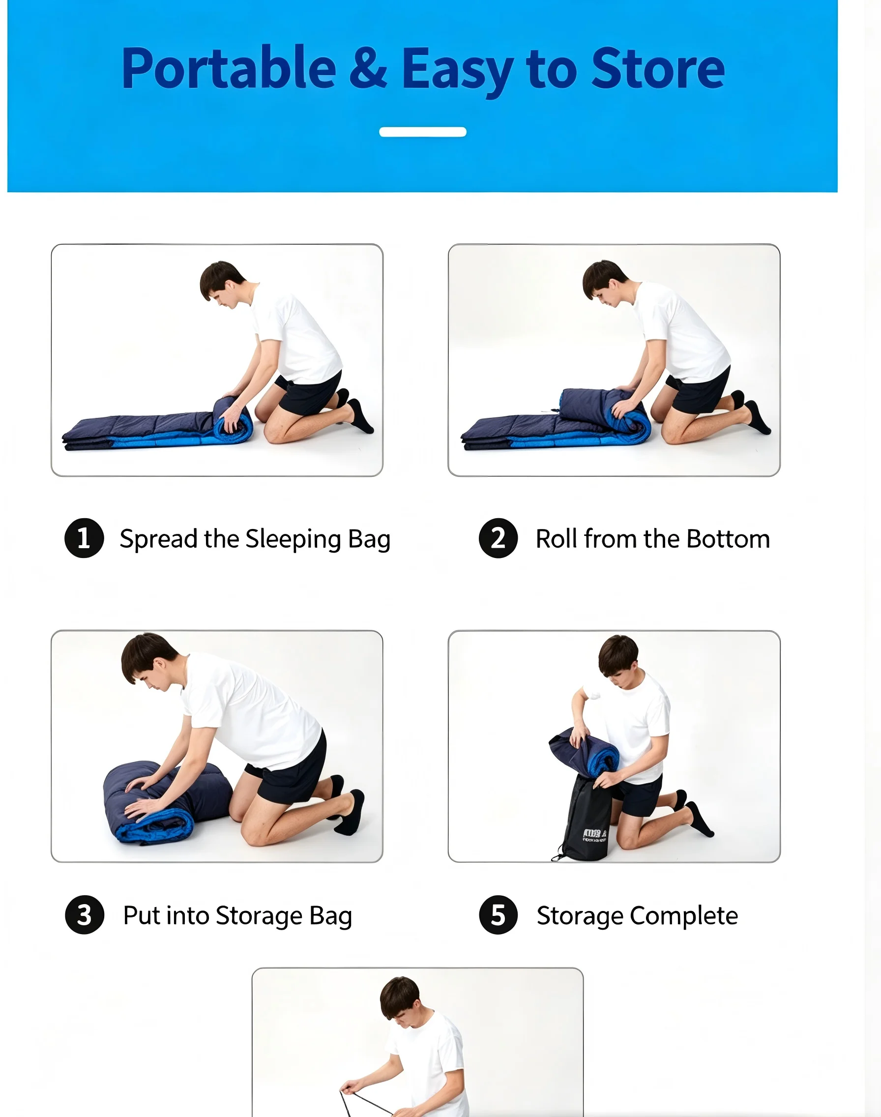  slider image of Camping Sleeping Bag Ultralight