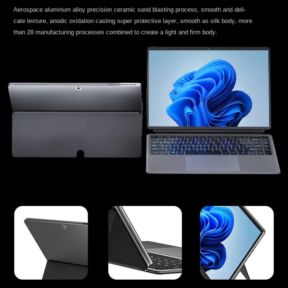Tablets PC 2 in 1 Gaming Laptops with touch Screen Office Notebooks Netbook PAD 14.1" Intel N100 16GB DDR5 1TB PD Fast Charging 5