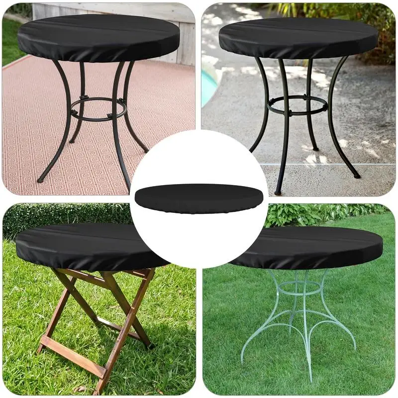 Round Table Outdoor Garden Furniture Rain Cover Waterproof Oxford Sofa Protection Garden Patio Rain Covers Furniture Cover patio furniture cover
