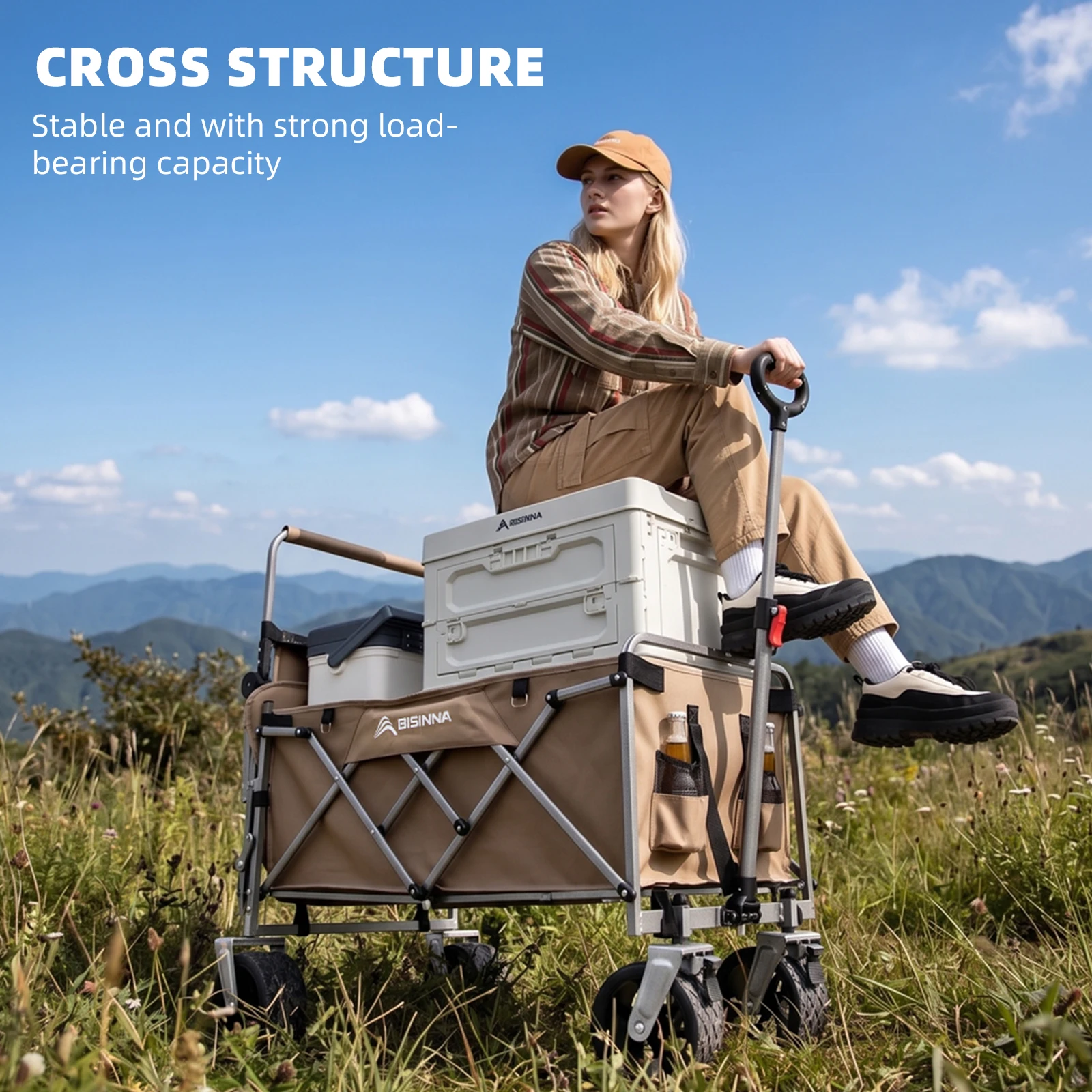 Heavy Duty Folding Wagon 5