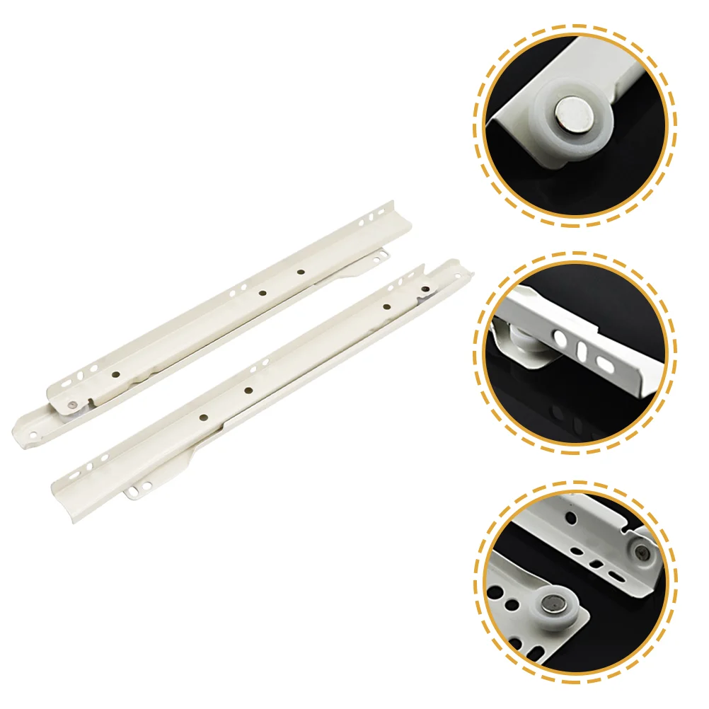 Guide Rail Dresser Drawer Slide Wardrobe Runner Cabinet Slide Rail Telescopic Track Keyboard Bracket Slide Rail Hardware