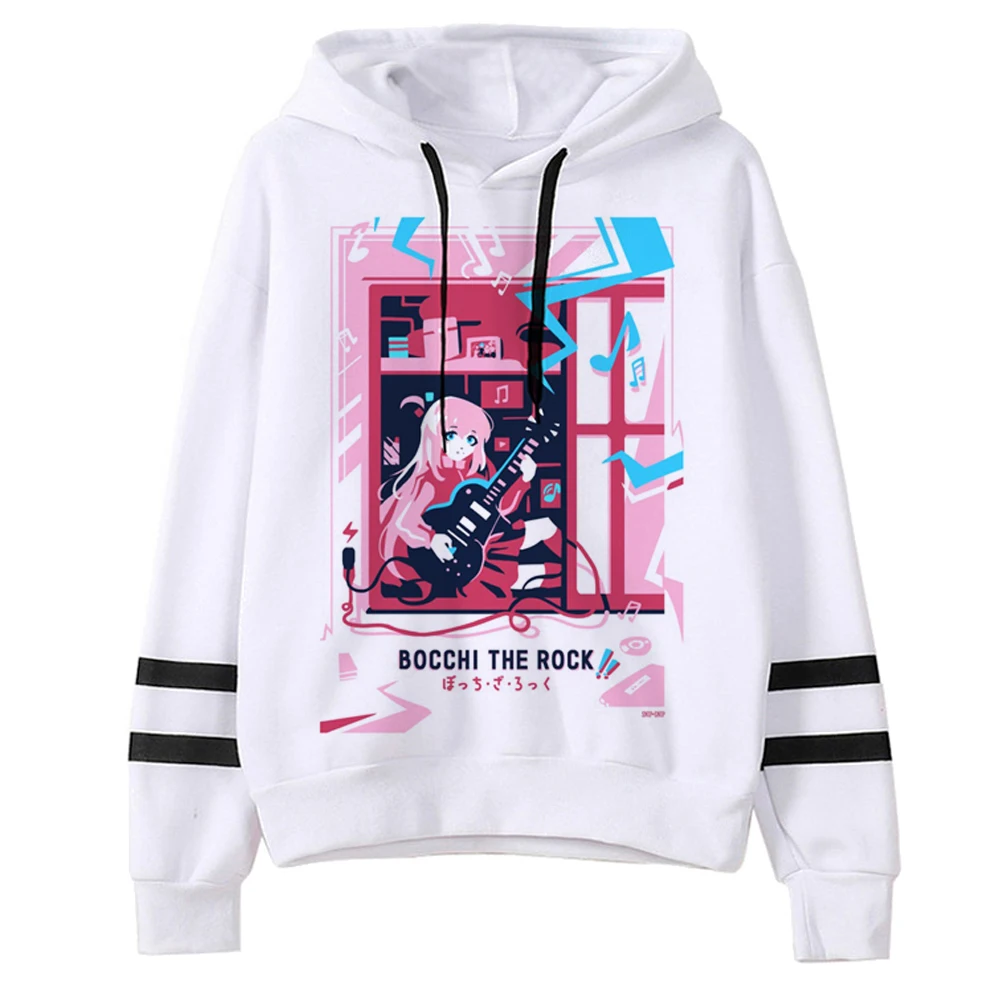 

Bocchi the Rock hoodies women long sleeve top anime aesthetic vintage tracksuit female graphic sweater