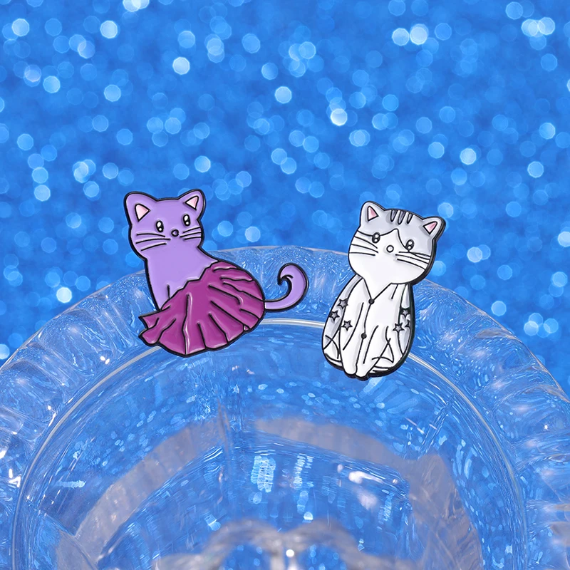 31 Stile Musik sänger kreative Emaille Pins niedlichen Schal Gitarre Katze Broschen Kleidung Revers Abzeichen Zubehör Geschenk für Musik liebhaber – Detail 14
