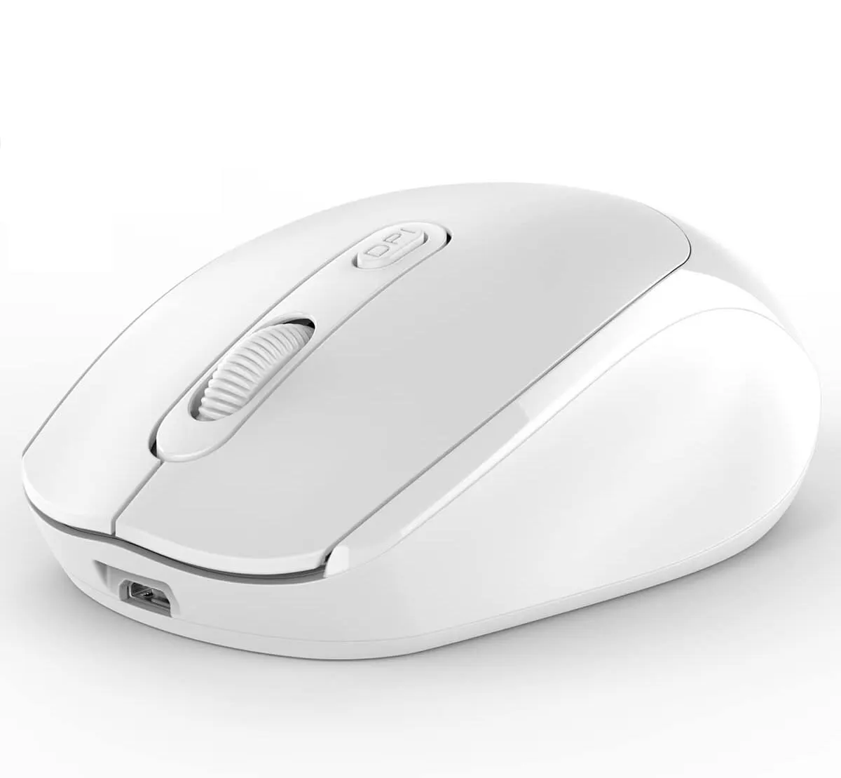 Wireless Mouse Rechargeable 2.4G Bluetooth Ergonomic Optical PC Laptop Cordless Mice for Windows Computer Office_voghion.com