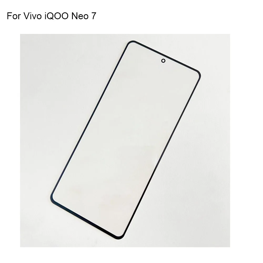 

For Vivo iQOO Neo 7 Racing Edition 5G Front LCD Glass Lens touchscreen Neo7 screen Panel Outer Screen Glass without flex