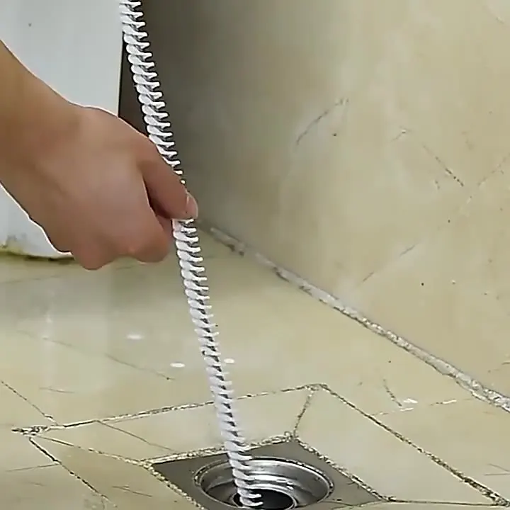 Sink Drain Brush Pipe Sink Unblocker Drain Hair Cleaner Sink Refrigerator Foreign Matter Cleaning