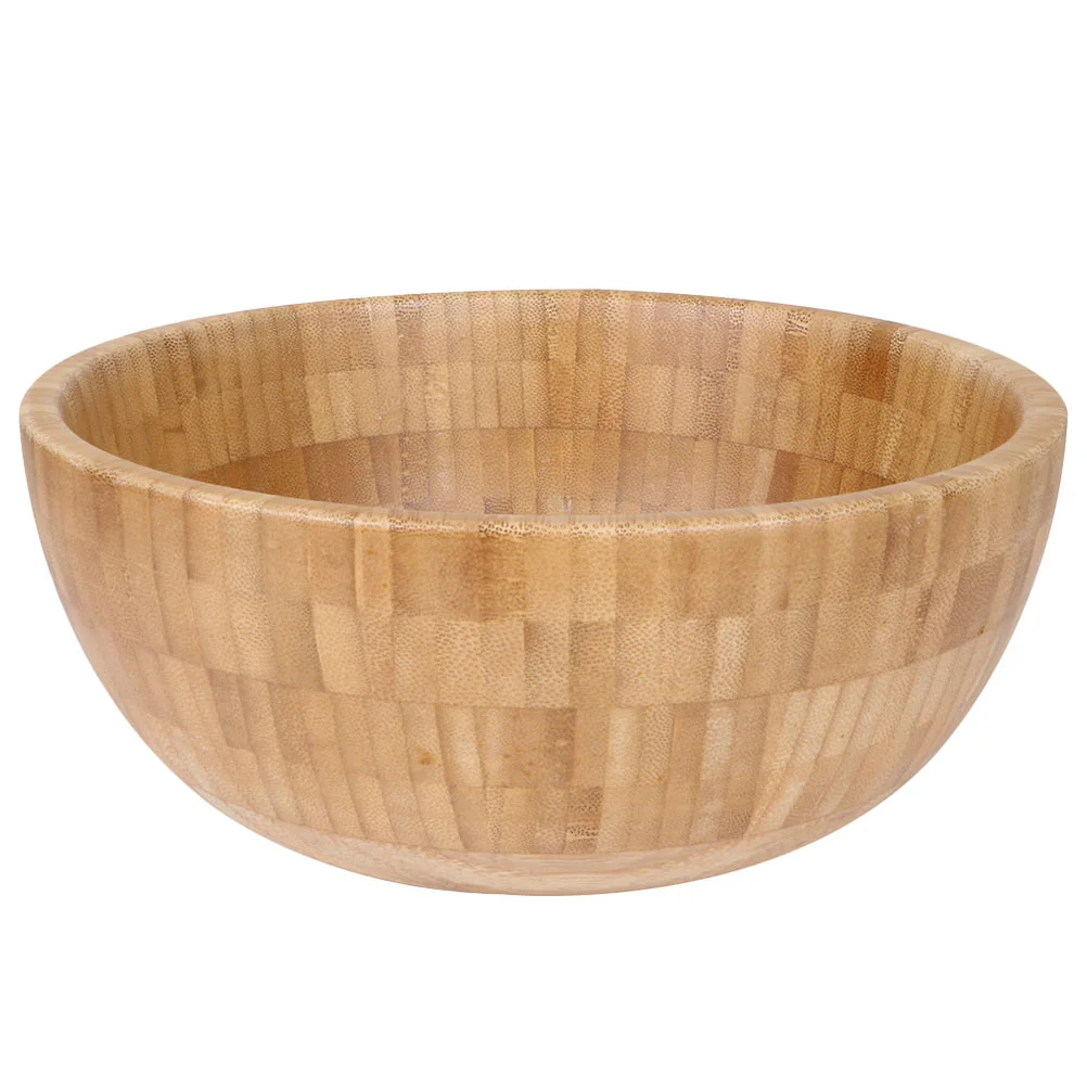 

Kitchen Salad Bowl Decorative Ramen Bowl Home Noodle Bowl Restaurant Bamboo Bowl