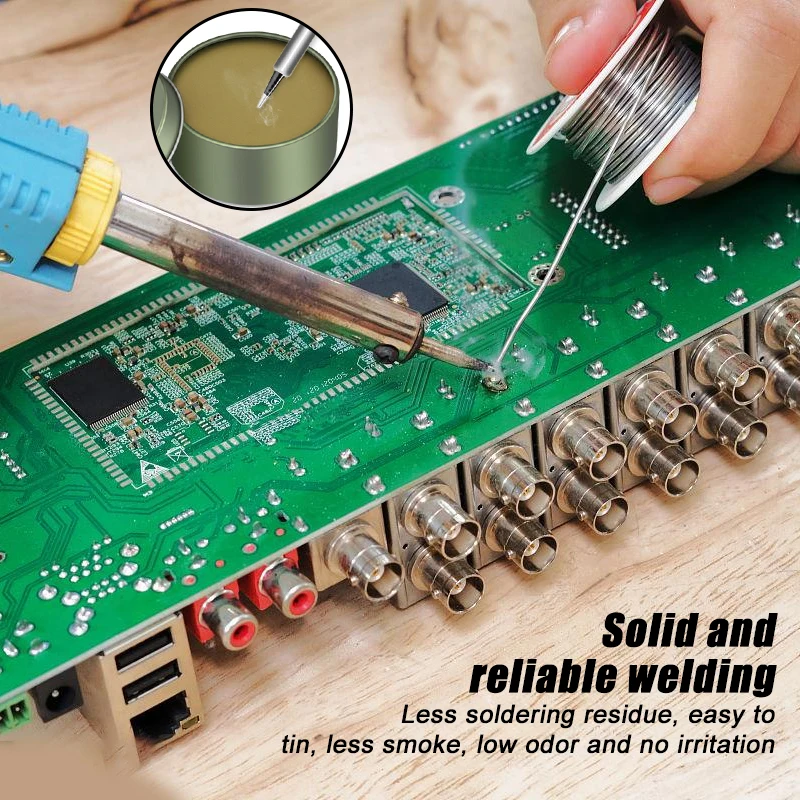 Pâte à souder colophane 10g-100g pour électronique SMD PCB LED