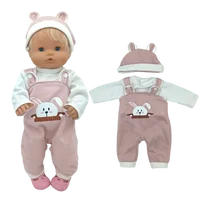 Reborn Baby Doll Clothes Rompers for 38 Cm Nenuco Doll Ropa Y Su Hermanita Toys Costume 1