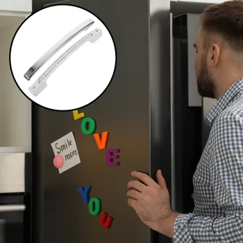 Alternative view of 1pc Refrigerator Handle Door Freezer Universal Repair Part Replacement ABS Fridge Plastic Commercial Kitchen Appliances