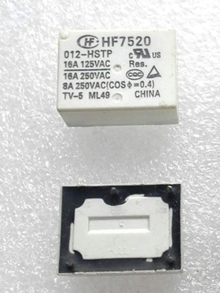2 Pezzi Relè HF7520-024-ZST – 5 Pin, 10A, Relè Di Controllo Per Applicazioni Elettroniche E Automotive