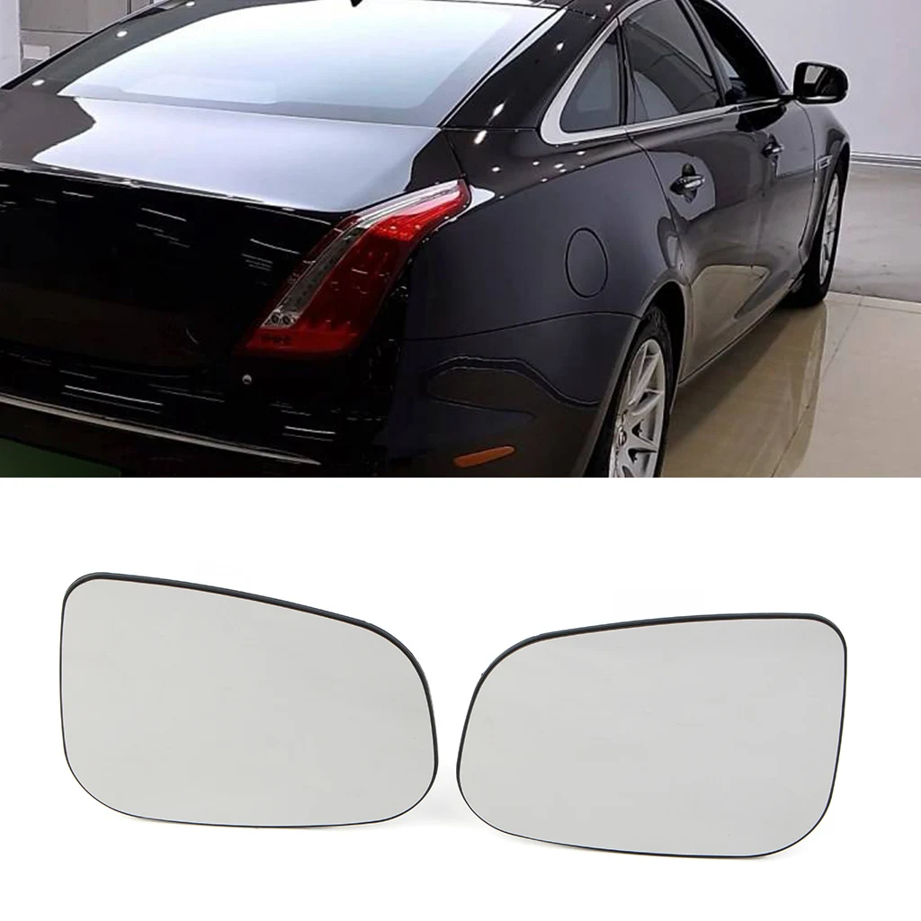 

1Pair Car Rearview Mirror Glass Replacement For Jaguar Vanden Plas XF XJ XJ8 XK XE I-PACE Car Accessories