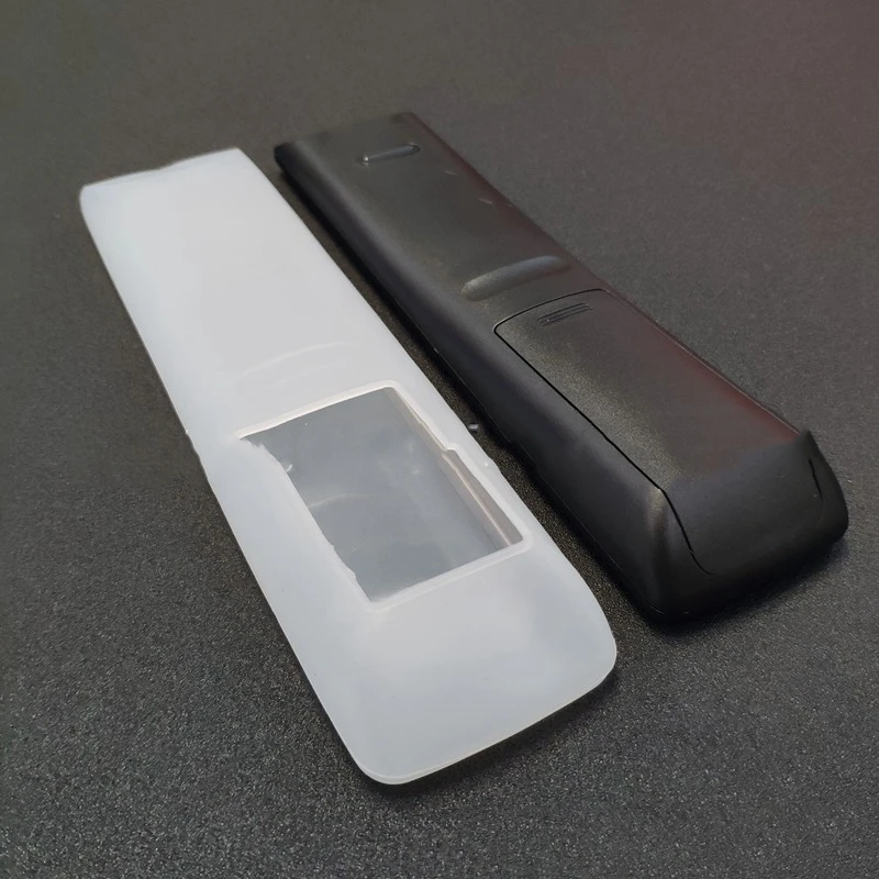 1pcs Durable Soft Silicone TV Remote Control Covers Transparent Dustproof Remote Controller Protective Case 20*5*1.7cm silicone remote case silicone remote cover silicone remote sleeve remote controller cover silicone case protector