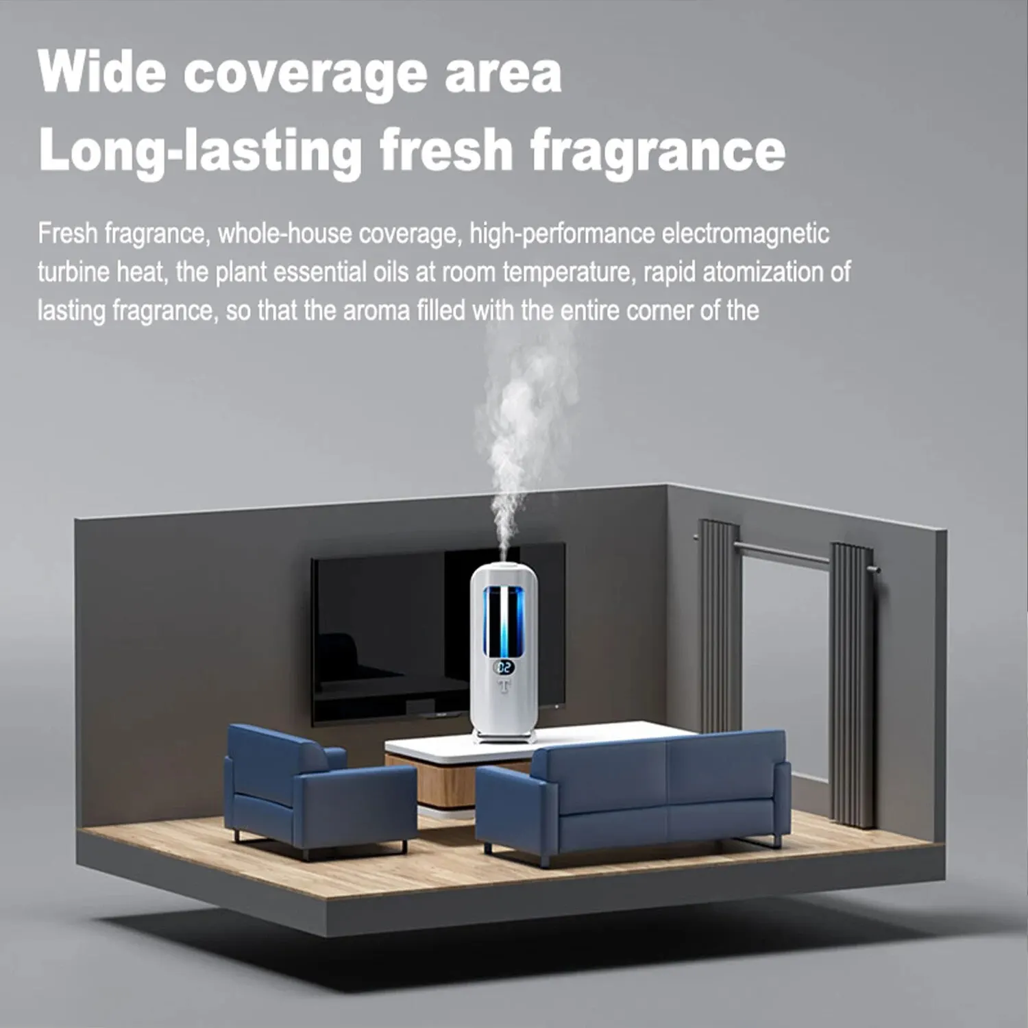 Rechargeable Essential Oil Aromatic Diffuser 2