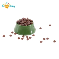 1/12 Dollhouse Miniature Pet Dog Cat Food On Bowl Kitchen Garden Decor Meow Food Bowl Doll House Accessories 1