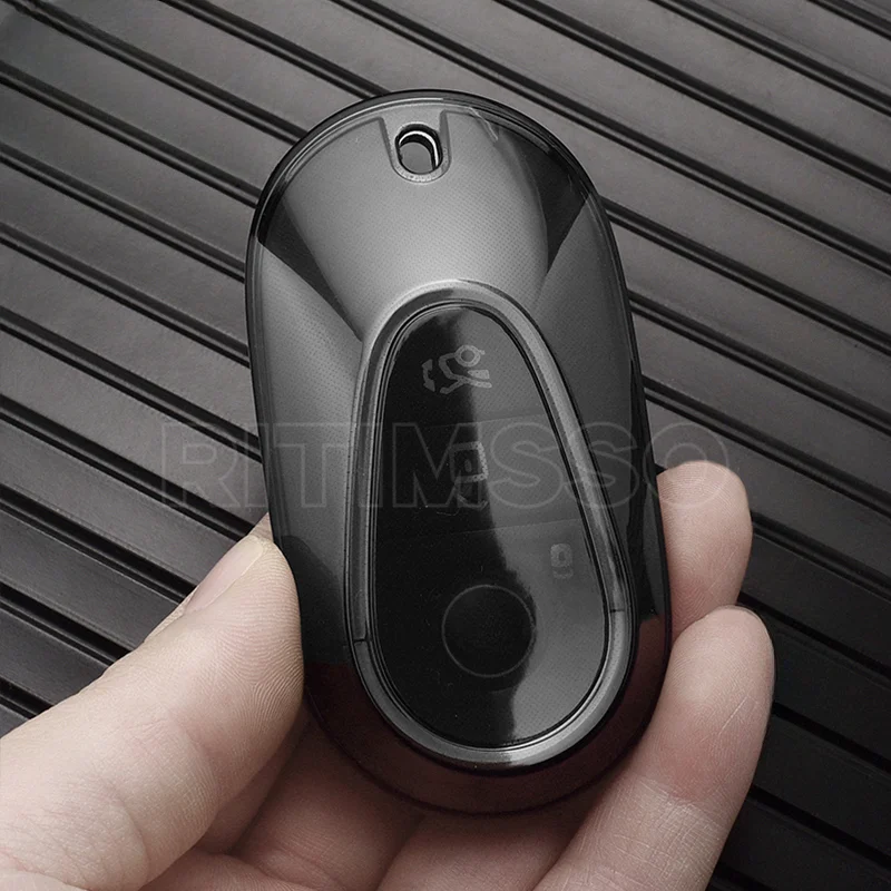 Premium TPU Transparent Car Key Cover - Luxury Protector Shell
