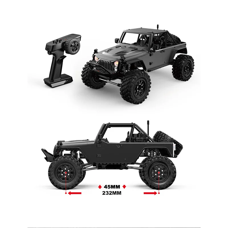 Mjx new h12y/h12y+ 1:12 full-scale remote-controlled mountaineering off-road vehicle, brushless electric home climbing car toy. 5