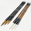 6Pcs Chinese Calligraphy Brush Writing Brush for Drawing Painting Brush (Large, Medium, Small Size) 1