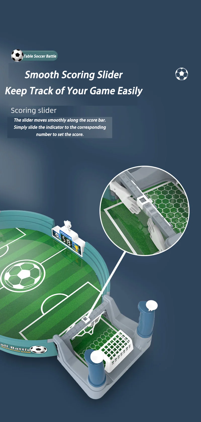 Children's Tabletop Soccer Game - Engaging Educational Gift