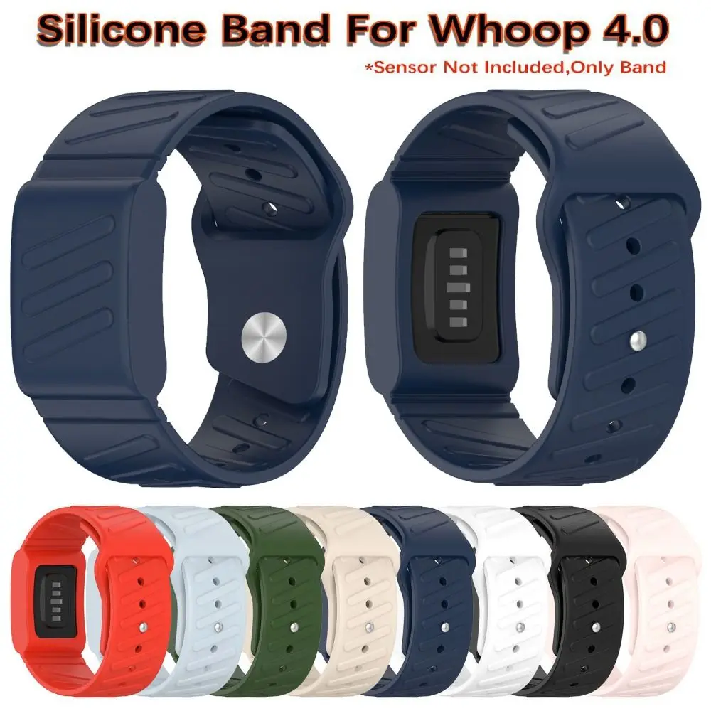 Breathable Silicone Sports Strap - Adjustable Replacement Wristband