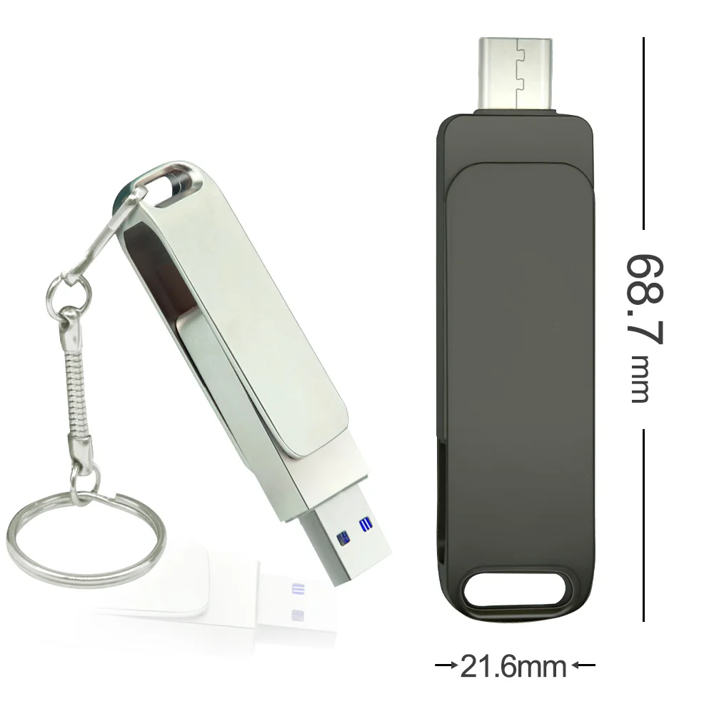 Рисунок 6 - Металлический флеш-накопитель USB 128 объемом 8 ГБ