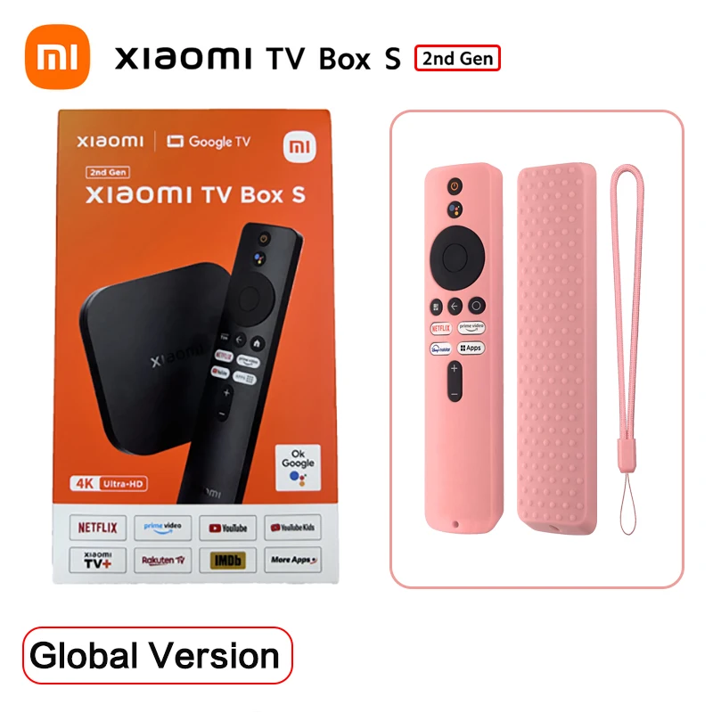 World Premiere] Global Version Xiaomi Mi TV Box S(2nd Gen）Quad-core  Processor Dolby Vision HDR10+ Media Player - AliExpress