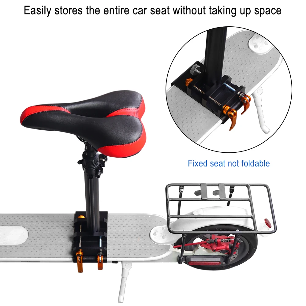 Silla Hoverboard Asiento De Patinete Eléctrico Plegable Sin Perforaciones Asiento De Silla Ajustable En Altura Asiento De Patinete A Prueba De Golpes Para M365 Anggrek Otros Asiento Kart