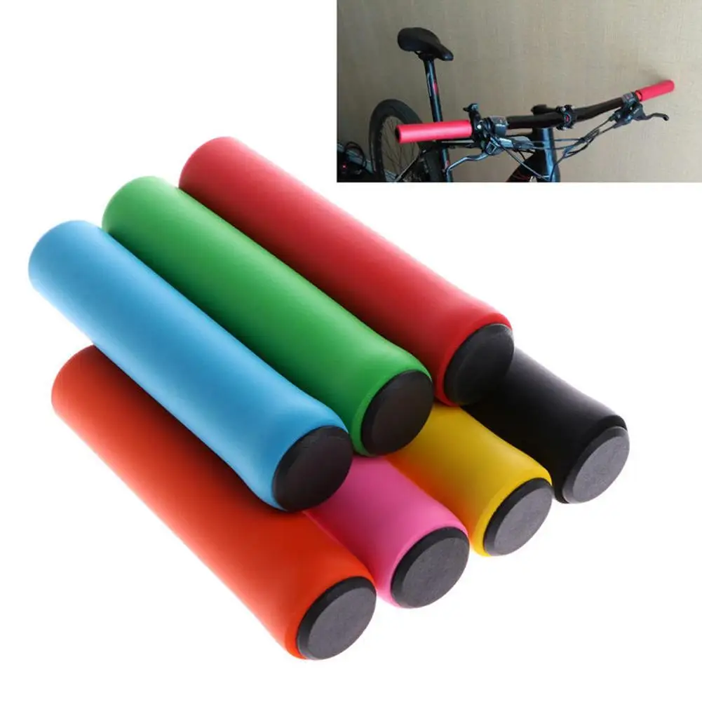 

1Pair Bicycle Handlebar Cover Silicone Cycling Bicycle Soft Sleeve Outdoor Anti-skid Shock-absorbing Grips Part MTB Handleb P0H0