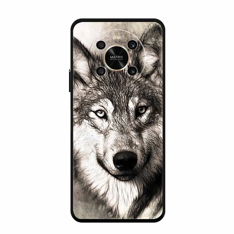 Animal Cartoon Soft Silicon TPU Phone Back Cover Case