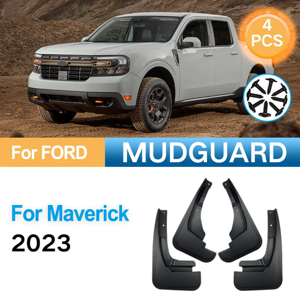 

Screws Mud Guards 4pcs Mud Flaps Splash Guards Splashguards For Ford Maverick 2022 2023 Hot Sale Newest Wholesale