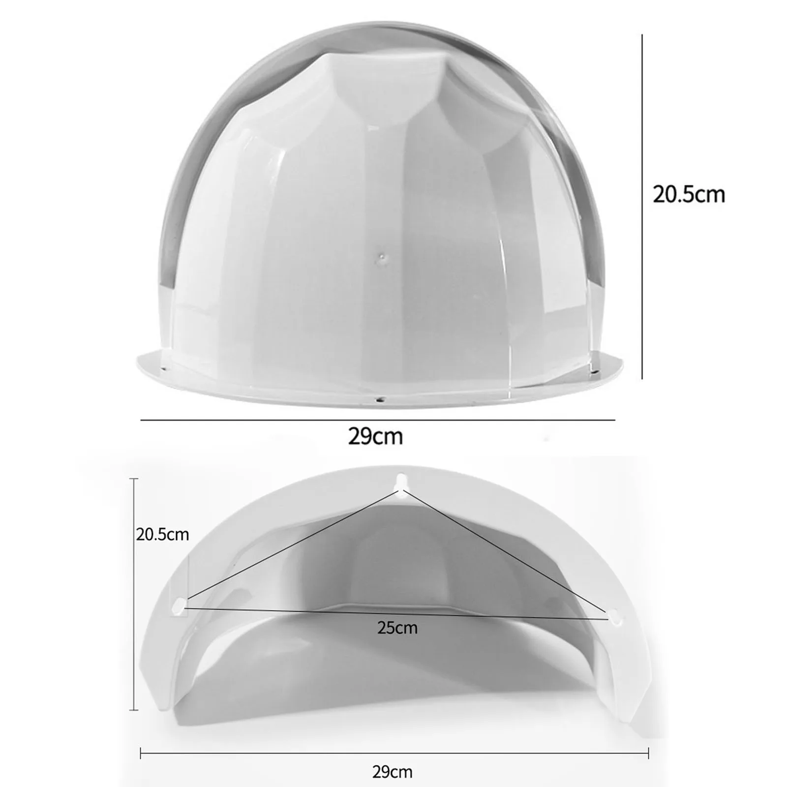 Security Camera Top Cover Protective Roof Accessory Simple Installation Professional Durable Waterproof Rain Sun Shade Universal security camera cover