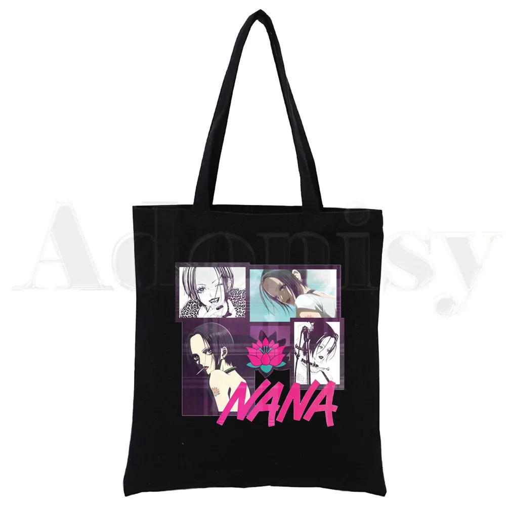Hot Japan Anime Nana Osak Kawaii Ren Honjo Manga Large Capacity Storage Handbag Shoulder Bag Tote Reusable Student Bookbag