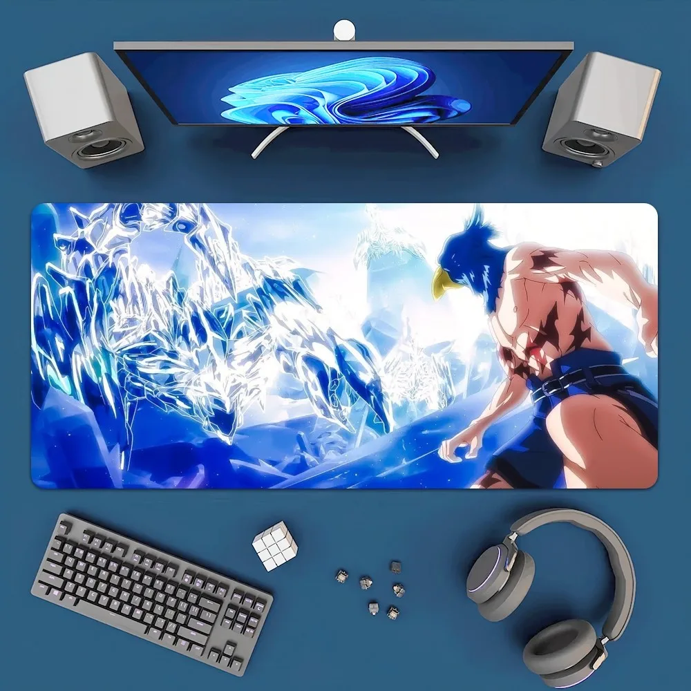 bilibili Anime Shangri-La Frontier Mousepad Office Large Mouse Mat Keyboard Mats Rubber PC Computer Game Big Anti-slip Mice Mat 4