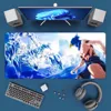 bilibili Anime Shangri-La Frontier Mousepad Office Large Mouse Mat Keyboard Mats Rubber PC Computer Game Big Anti-slip Mice Mat 4