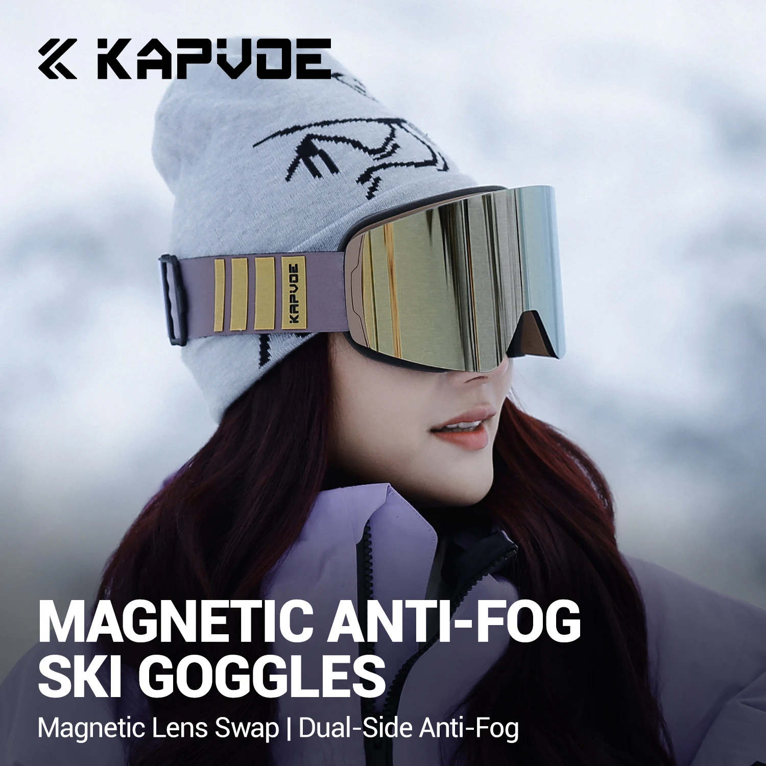 Outdoor Photochromic Ski Goggles Men Snowboard Glasses Women Winter Snow Sunglasses UV400 Magnetic Attraction Lens photochromic sunglasses