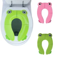 Portable Kids Travel Potty Seat Pad Baby Folding Toilet Training Seat Cover Toddler Urine Assistant Cushion Children Pot Seater 1