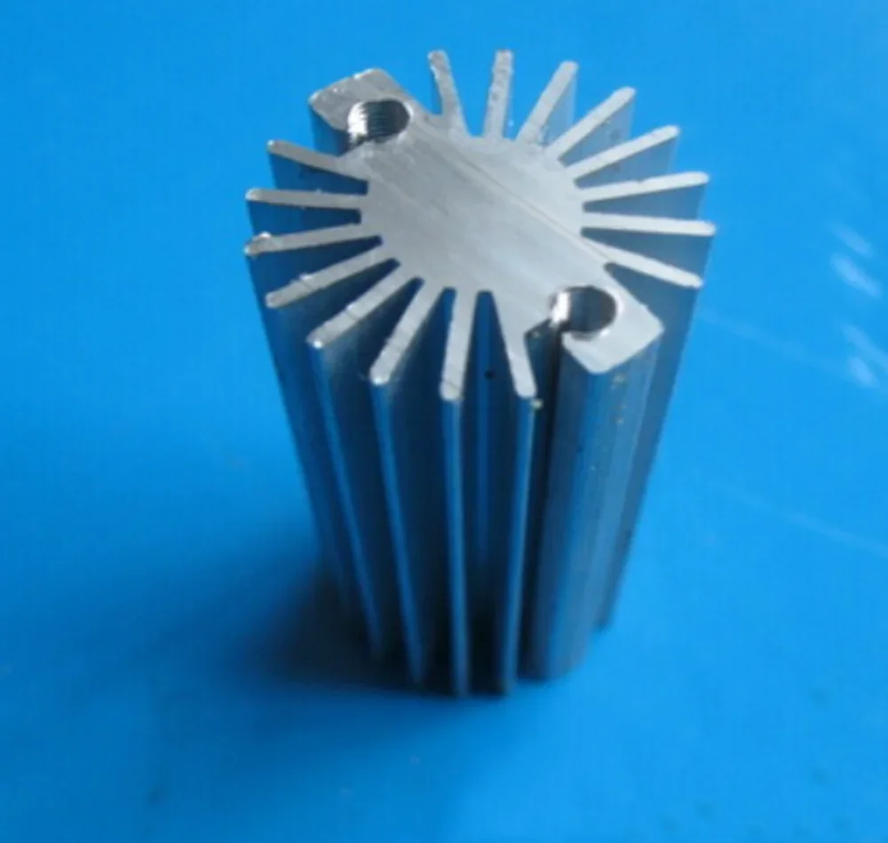 28mm x100mm Aluminium Heatsink Round for 1W 3W 5W High Power led For DIY